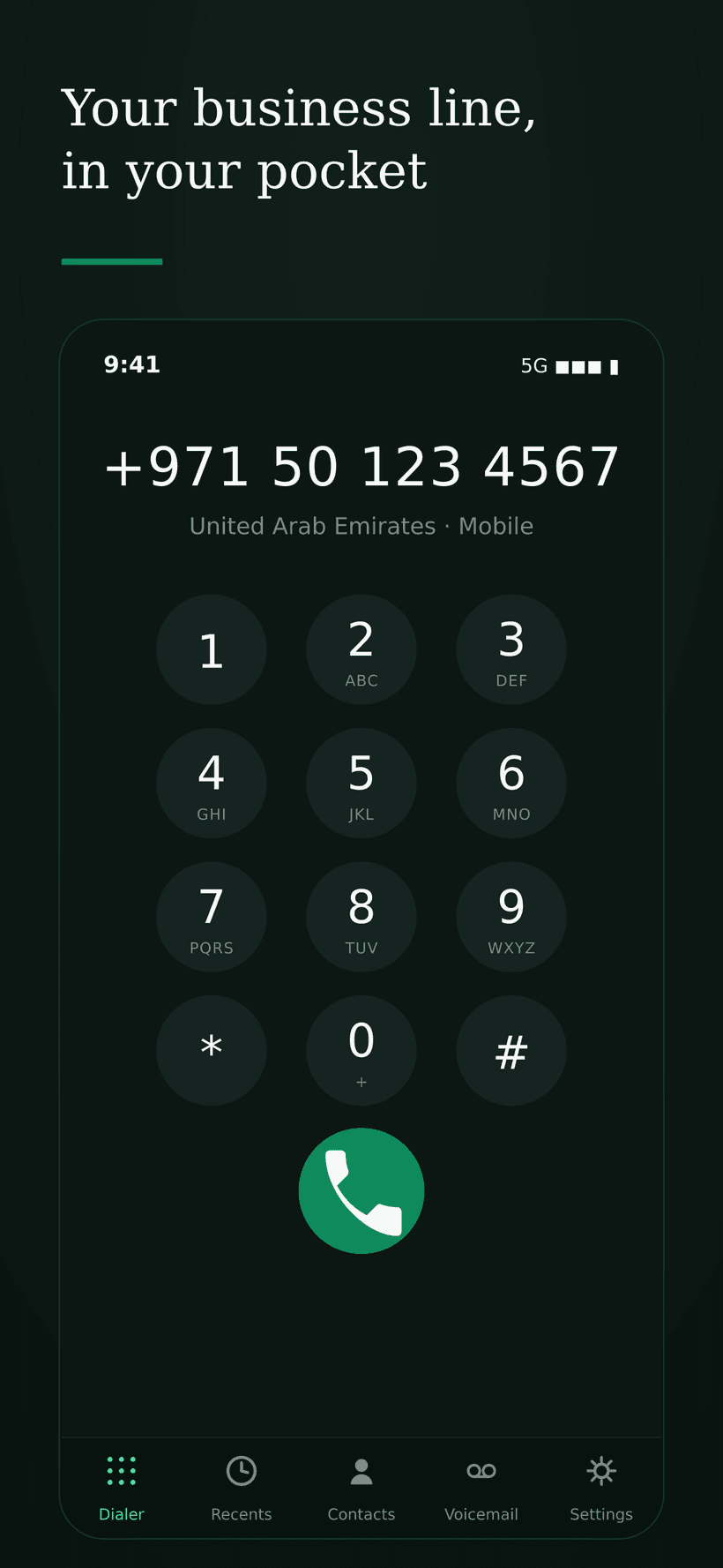 Transcenda Voice - Your whole business phone system, in one app.